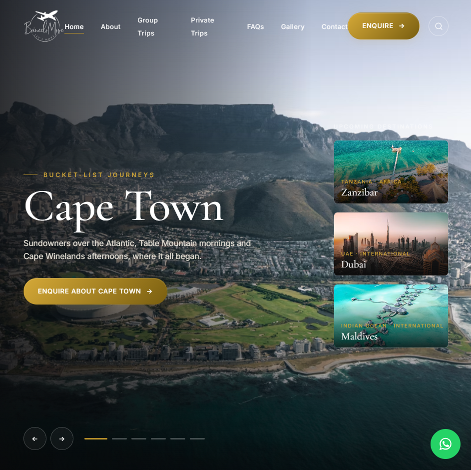 Boineelo Move website